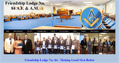 Desktop Screenshot of lodge84.org